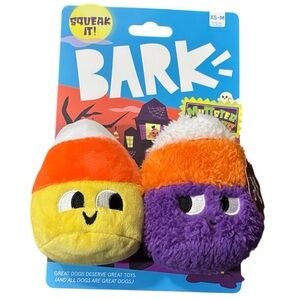 Bark Box Dog Toys Halloween Muttster Madness Candy Corn‎ Kids, XS-M NWT